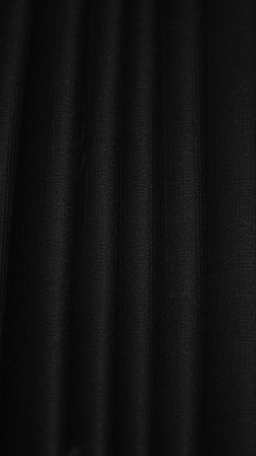 Checkered Black — Superfine Wool Blend
