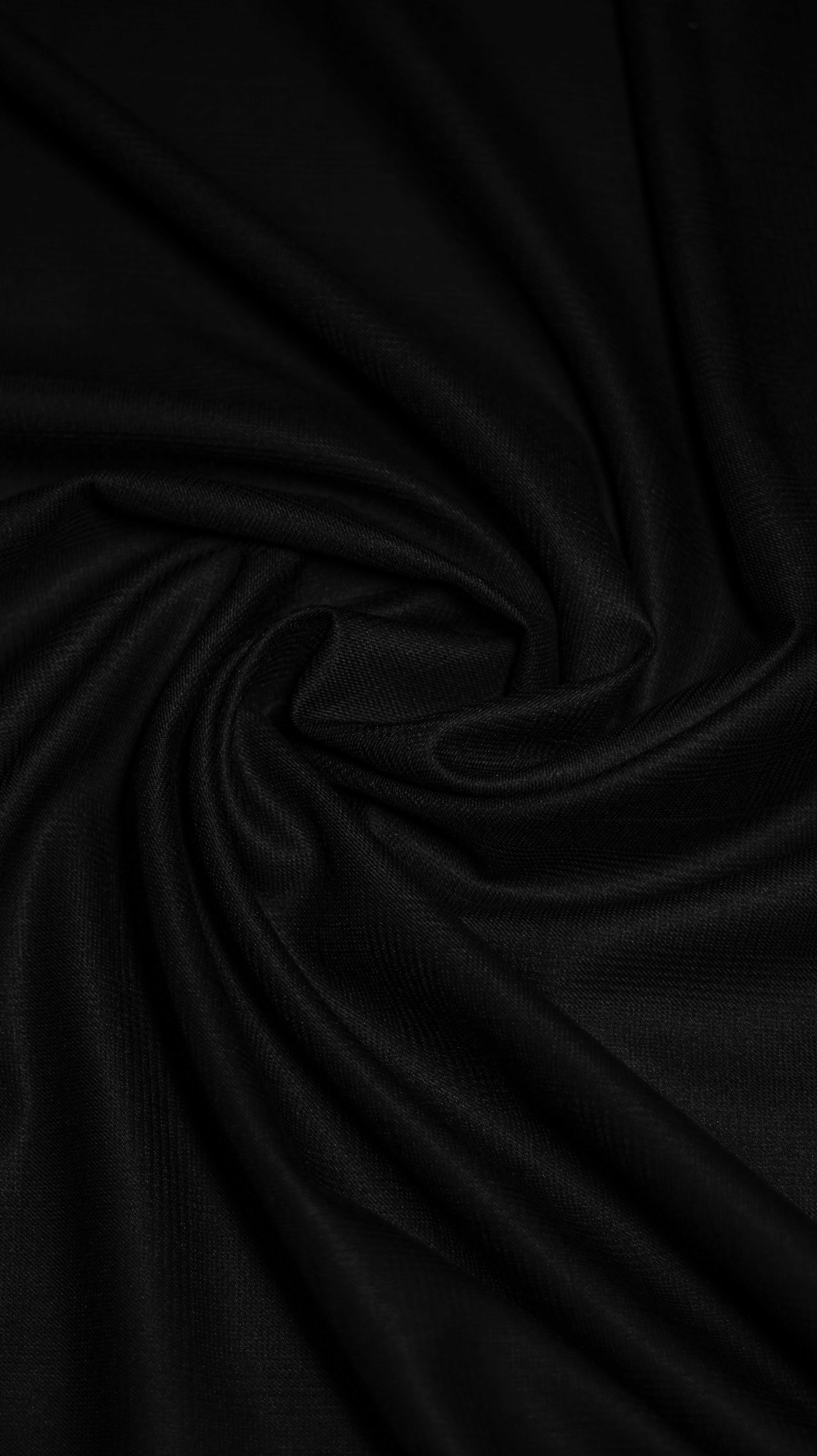 Checkered Black — Superfine Wool Blend