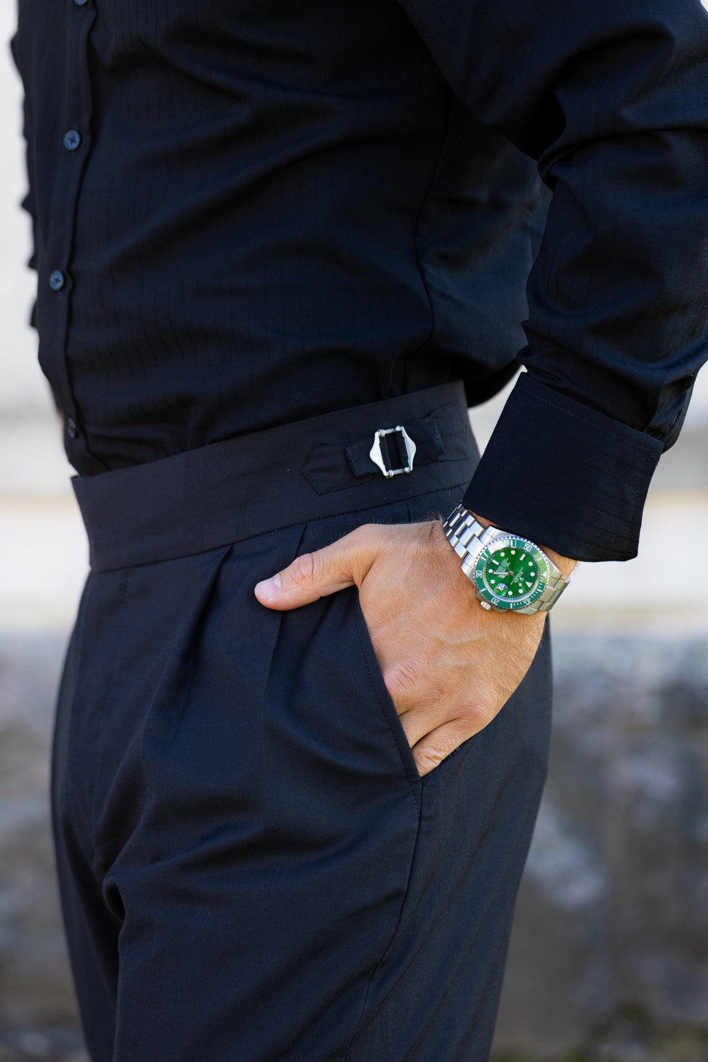 The Pleated Trouser — High Rise